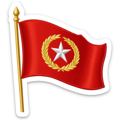 Prestige flag sticker