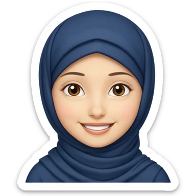 Muslim girl  sticker
