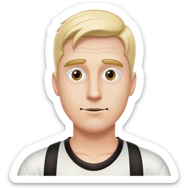 newcastle comic character sticker