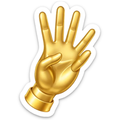 Hand heart emojis  sticker