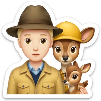 dave and bambi friday night funkin mod sticker