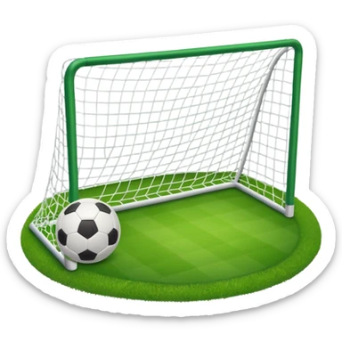 soccer goal sticker