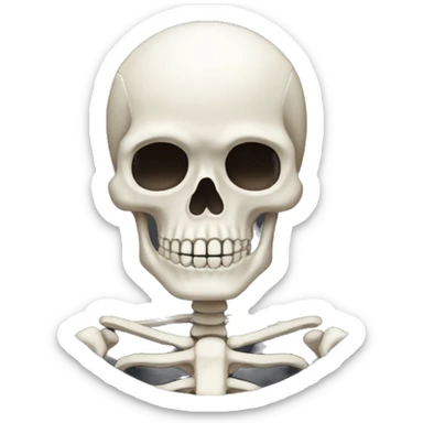 Skeleton  sticker