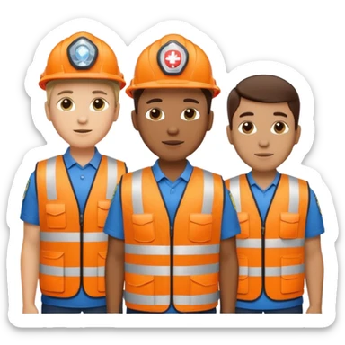 emergency management team sticker