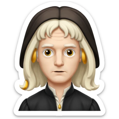 isaac-newton sticker