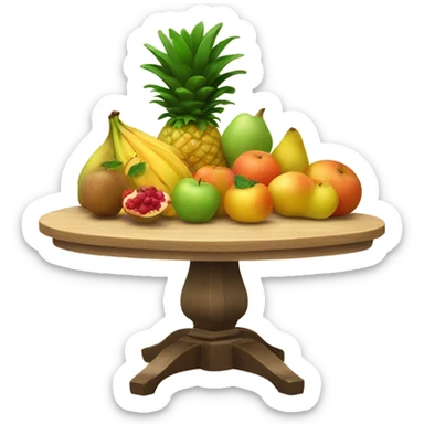 FRUIT TABLE sticker