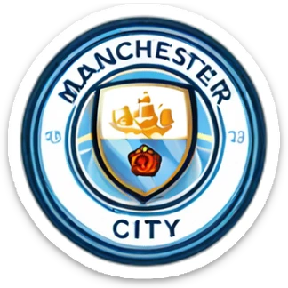 Logo Manchester city sticker