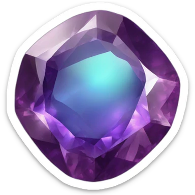 Gemstone sticker