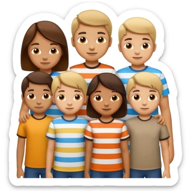 KIDS IN STRIPES sticker