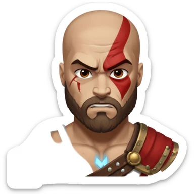 kratos sticker