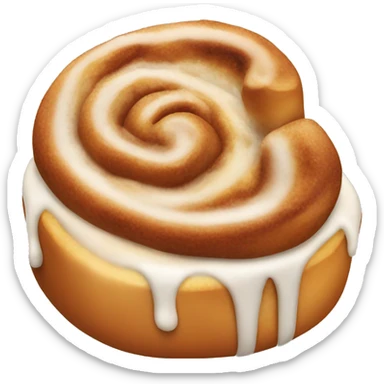 A cinnamon roll sticker