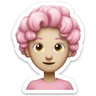 Cyste pink boe sticker