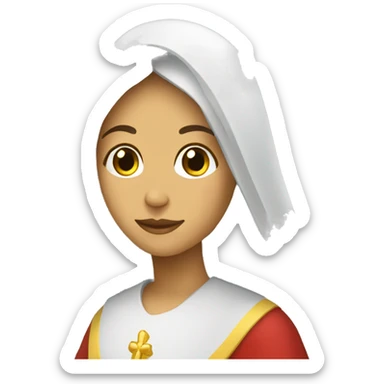 Santa Nossa Senhora Aparecida  sticker