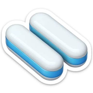 linear pilled sticker