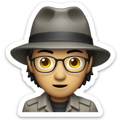 asian investigator sticker