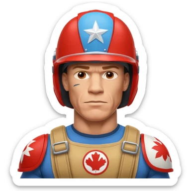 dc peacemaker john cena sticker