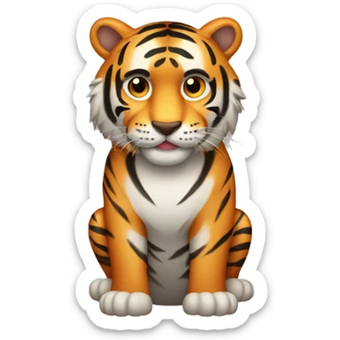 tiger sticker