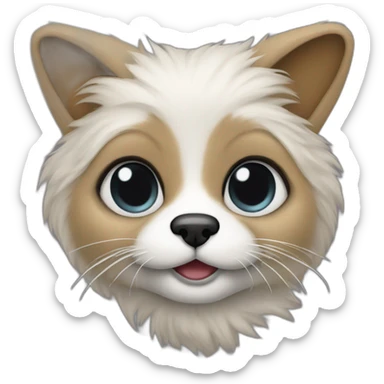 margaret thatcher as a furry sticker
