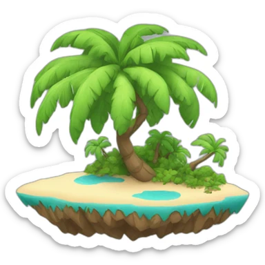 island sticker