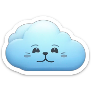 cloud analytics tool cat sticker