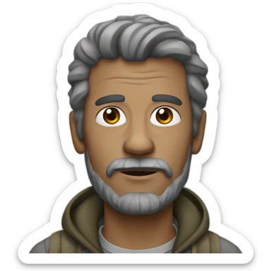 not dead homeless guy sticker