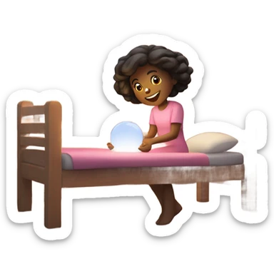 Cabin Led therapy girl sticker