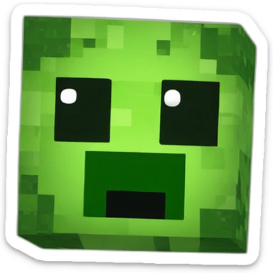 Creeper Minecraft sticker