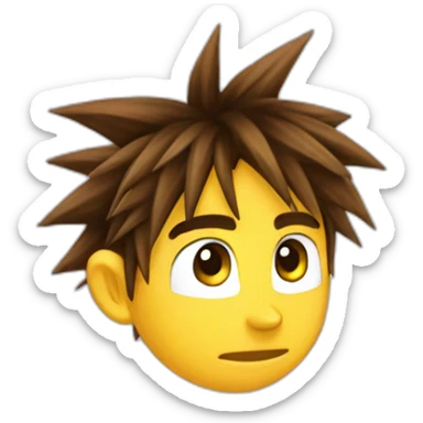 Sora kingdom Hearts sticker