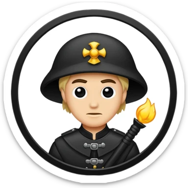 Hutler seige hail sticker