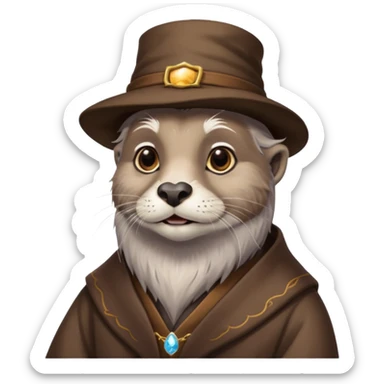 dumbledore otter sticker