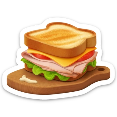 Sandwich sticker