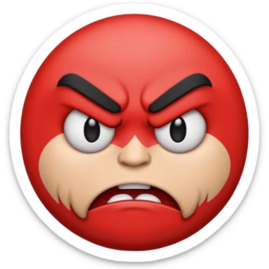 emoji drawind on ipad angry sticker