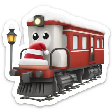 little holiday train for holidaymaker  sticker