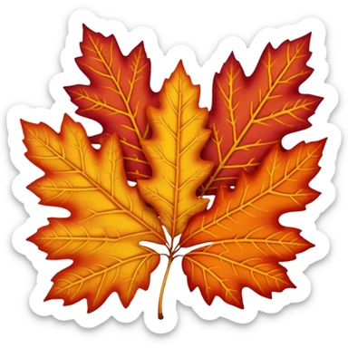 Autumn vibe sticker