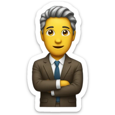 having a brilliant idea sticker