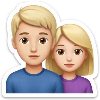 Sex boy and girl sticker