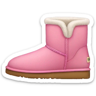 Pink uggs sticker