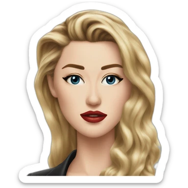 Amber Heard sticker