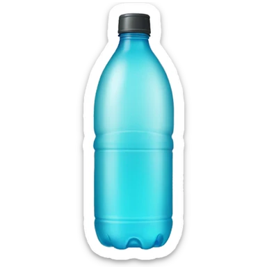 Bottle water sticker