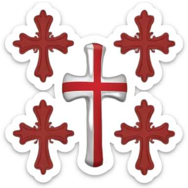 croix lorraine drapeau francais sticker