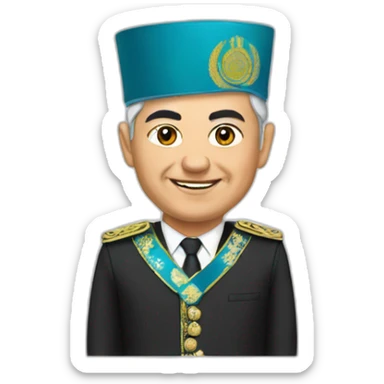 Uzbekistan prizident sticker