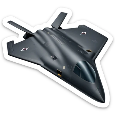 B-2 Spirit bomber - Northrop B-2 (Model Year: 2021) (Iconic colour: Stealth black) sticker