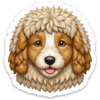 golden doodle sticker