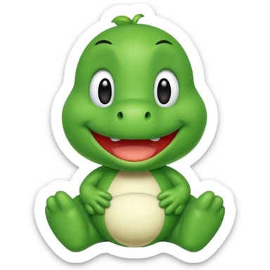 yoshi vers cute sticker