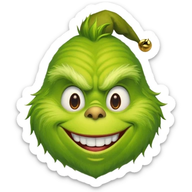 The grinch that stole christmas sticker