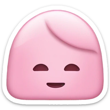 Baby pink thumb tack sticker