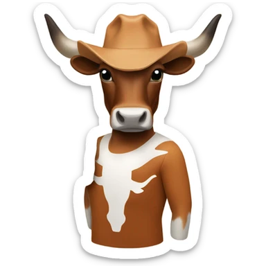 Texas Longhorn  sticker