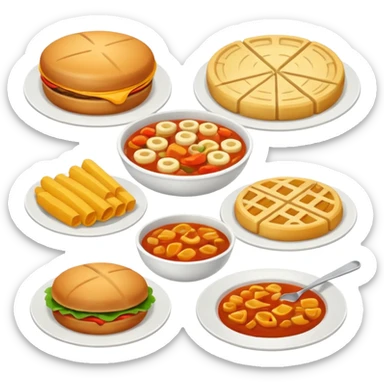 set meal sticker