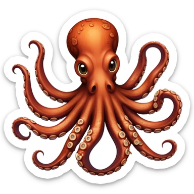 octopus meal sticker