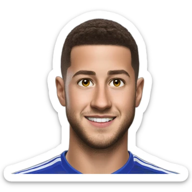 Eden Hazard Chelsea sticker
